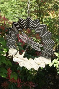 Windspinner mit Libelle (20 cm)