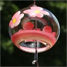 Rosa Kirschblumen Glas Klangspiel